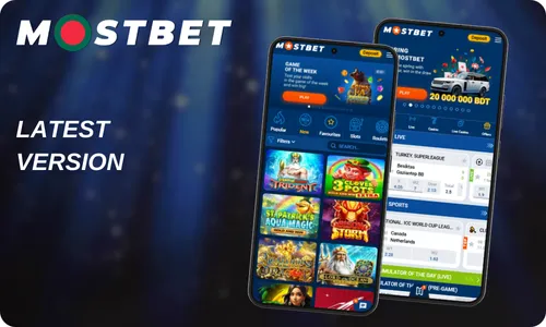 Mostbet app download latest version