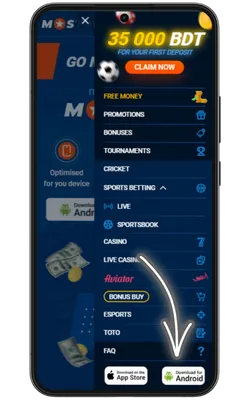 Mostbet app Bangladesh download APK